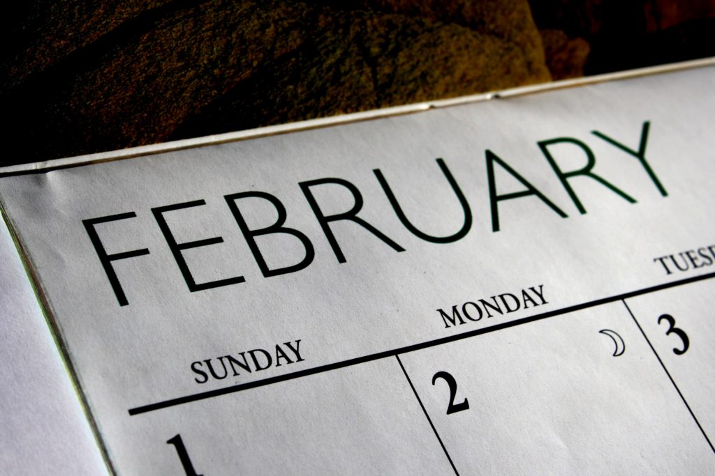 Upcoming meetings - February